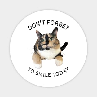 Don't forget to smile today! Magnet